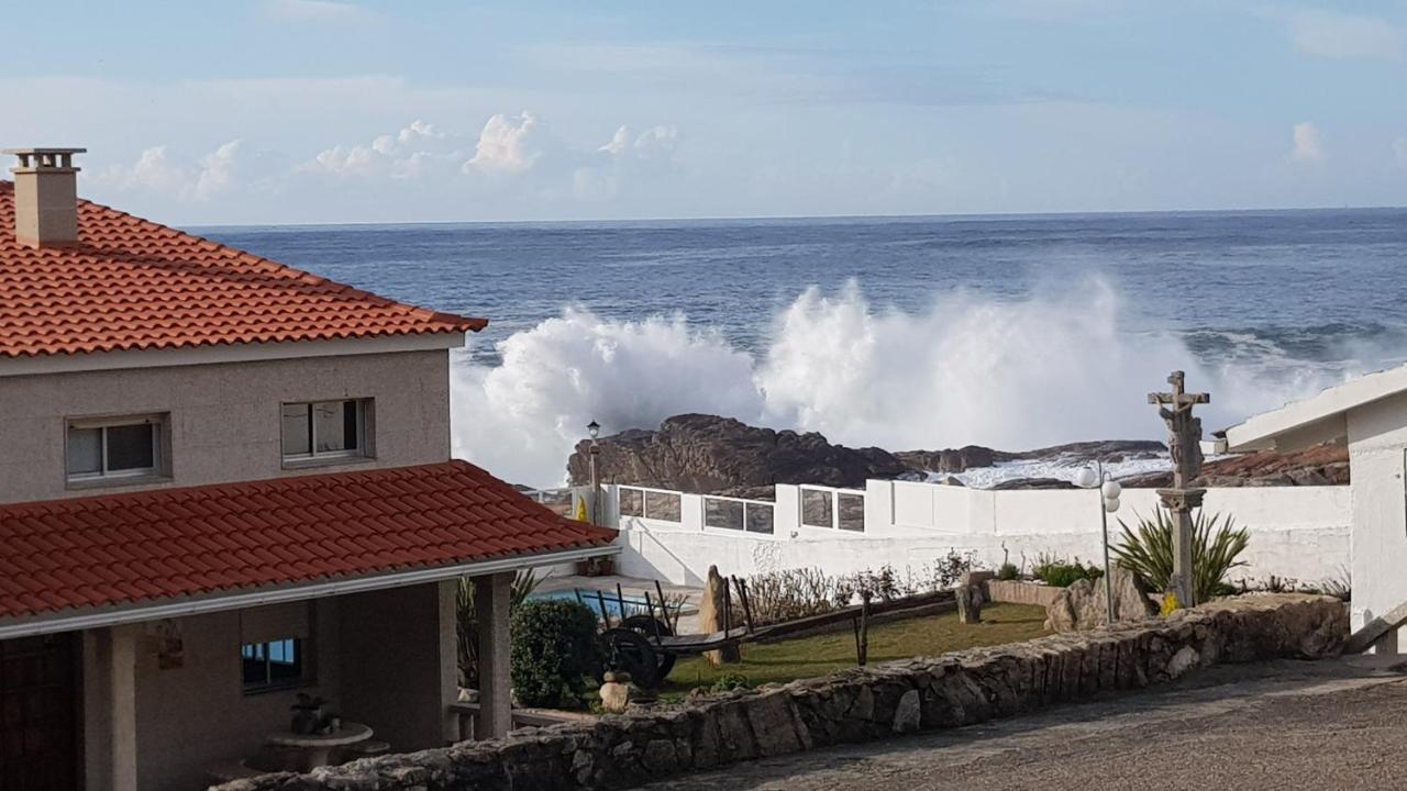 Villa Casa Mar Da Laxe Rosal Esterno foto