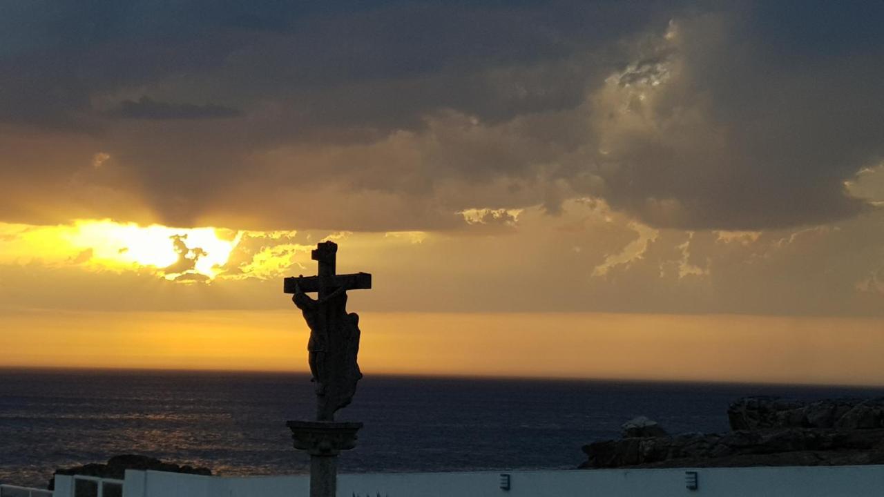 Villa Casa Mar Da Laxe Rosal Esterno foto