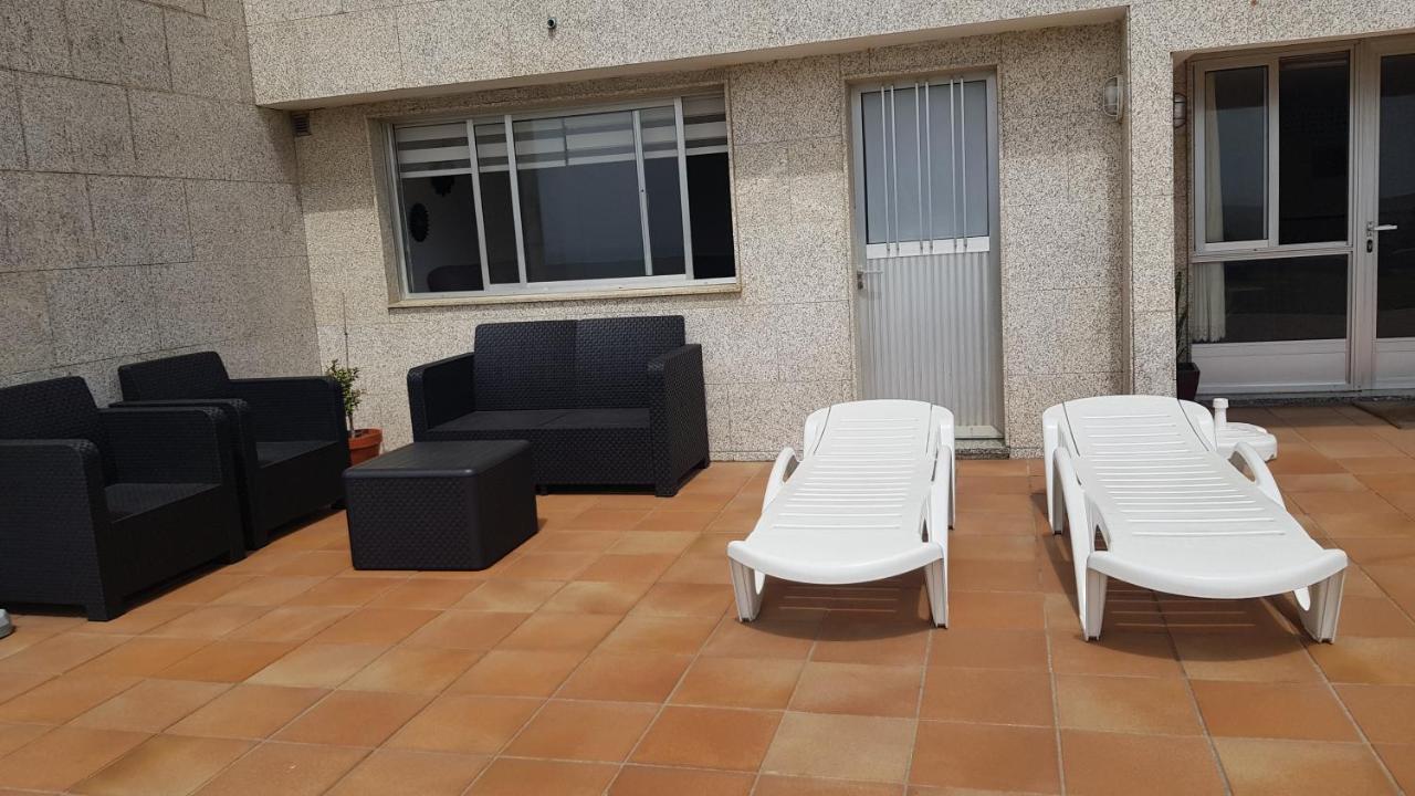 Villa Casa Mar Da Laxe Rosal Esterno foto