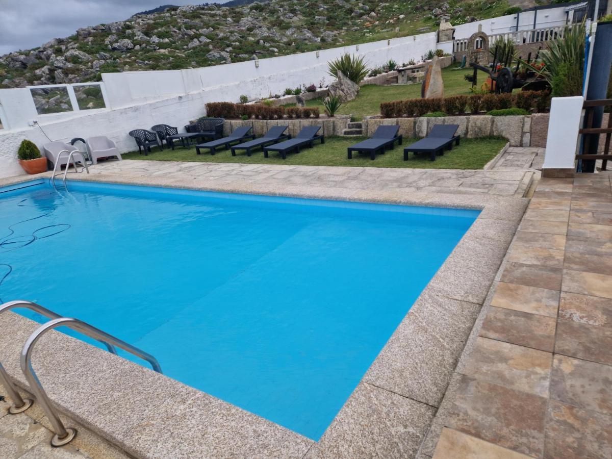 Villa Casa Mar Da Laxe Rosal Esterno foto